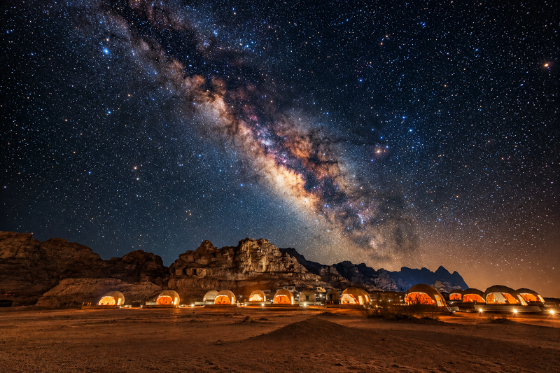 A Night in Wadi Rum, Under a Sky With No Ceiling