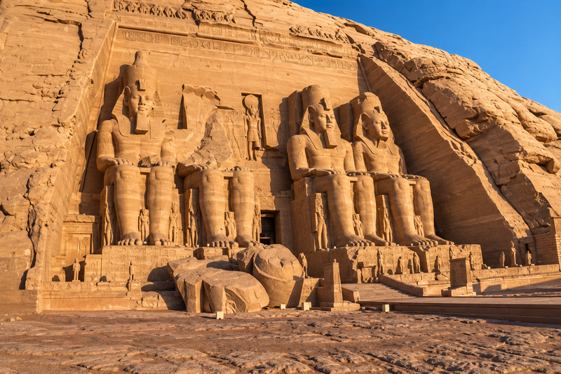 Abu Simbel at First Light