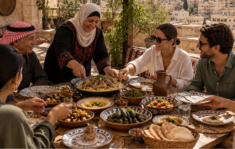 A Family Table in Amman