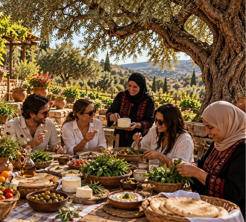 Farm-to-Table Under a Four-Hundred-Year-Old Oak